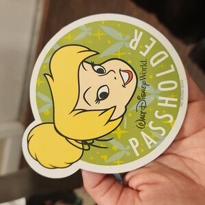 Tinkerbell Magent Passholder Walt Disney World